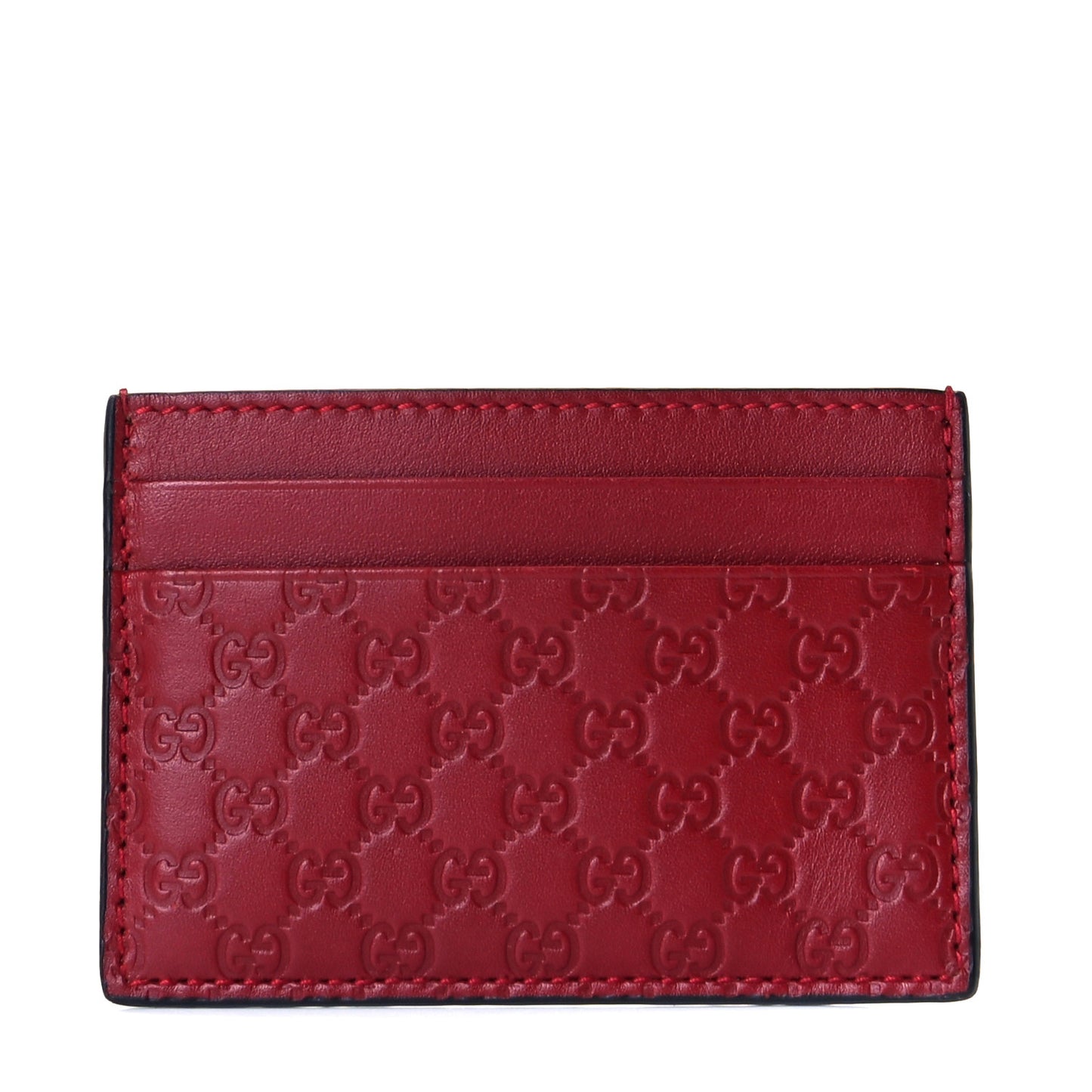 Microguccissima Card Holder Red