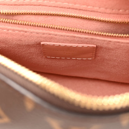Louis Vuitton Monogram Petite Malle Souple Peach 6 of 9