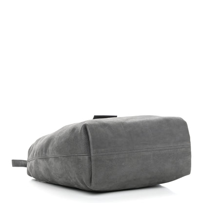 Fendi Vitello Savana Forever Hobo Grigio Tartaruga Natural 4 of 13