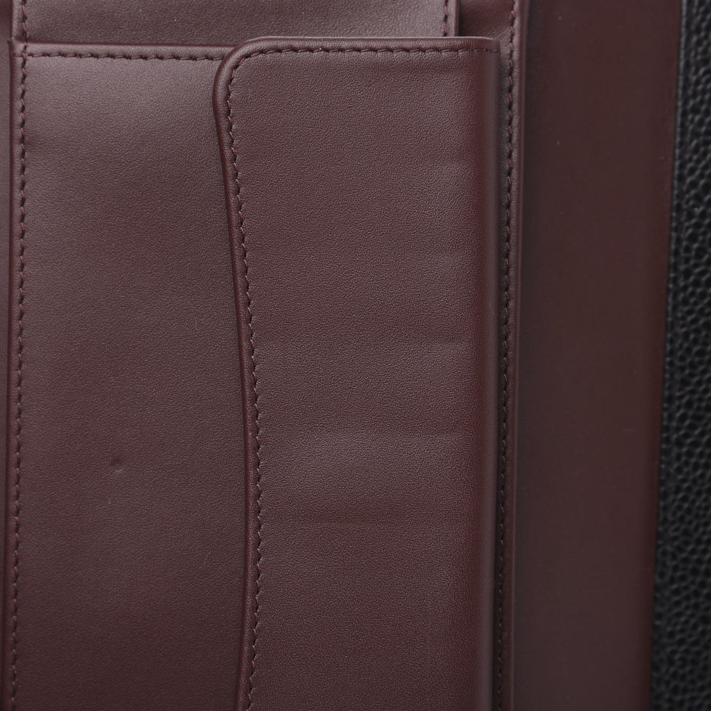 Caviar Quilted Large Flap Wallet Black