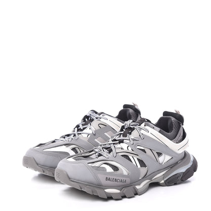Balenciaga Mesh Nylon Mens Track Sneakers 45 Gris 3 of 8