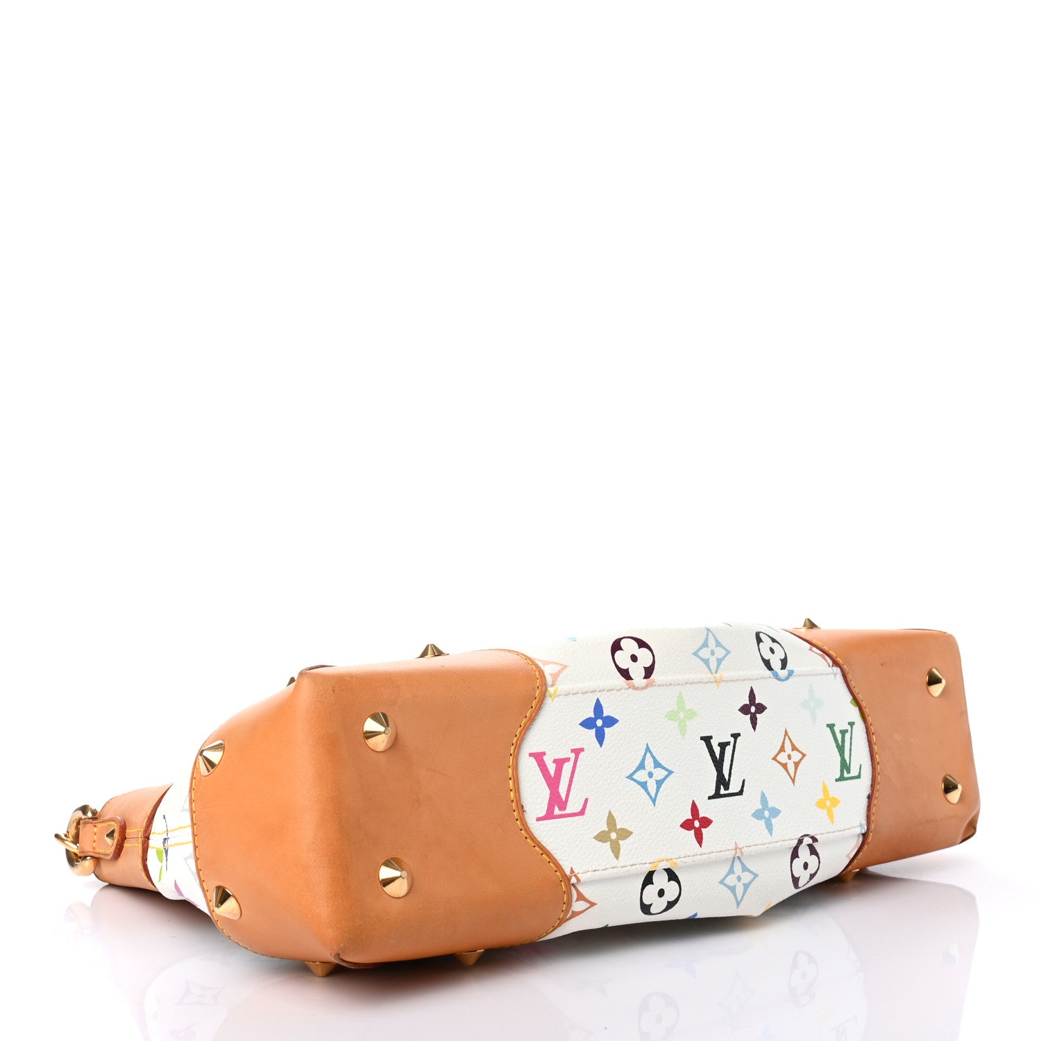 Louis Vuitton Monogram Multicolor Judy MM White 4 of 10
