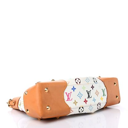 Louis Vuitton Monogram Multicolor Judy MM White 4 of 10
