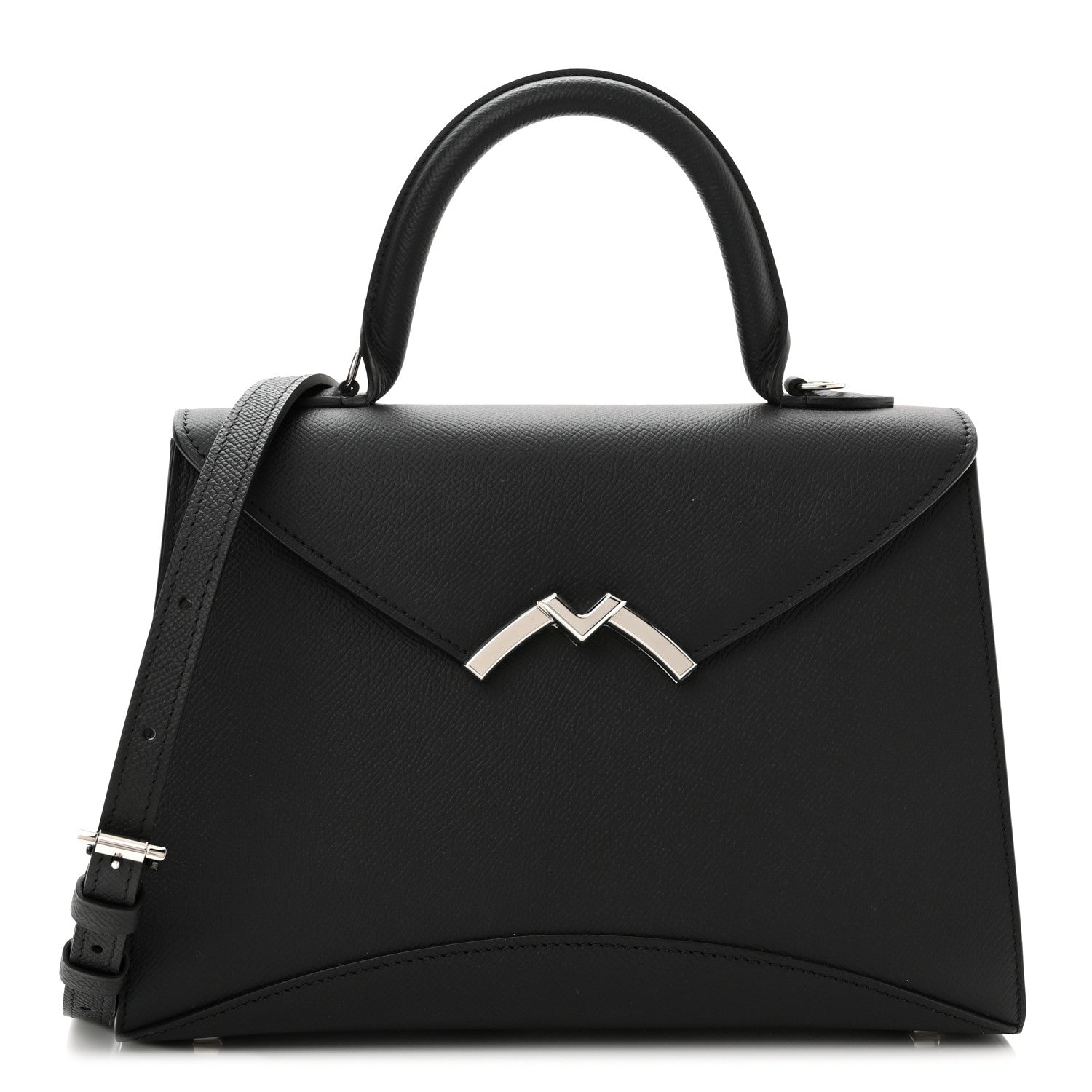 Moynat Carat Calfskin Gabrielle PM Black 1 of 10