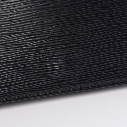Louis Vuitton Epi Pochette Trapeze Black 13 of 14