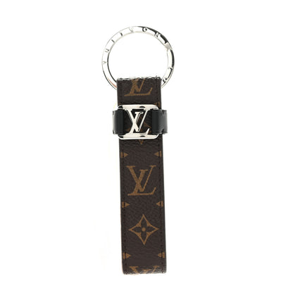 Louis Vuitton Monogram LV Dragonne Bag Charm Key Holder 1 of 6