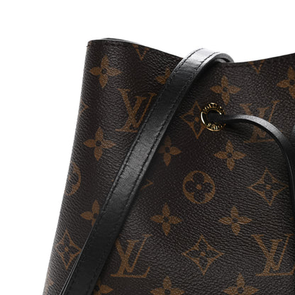 Louis Vuitton Monogram Neonoe MM Black 9 of 9