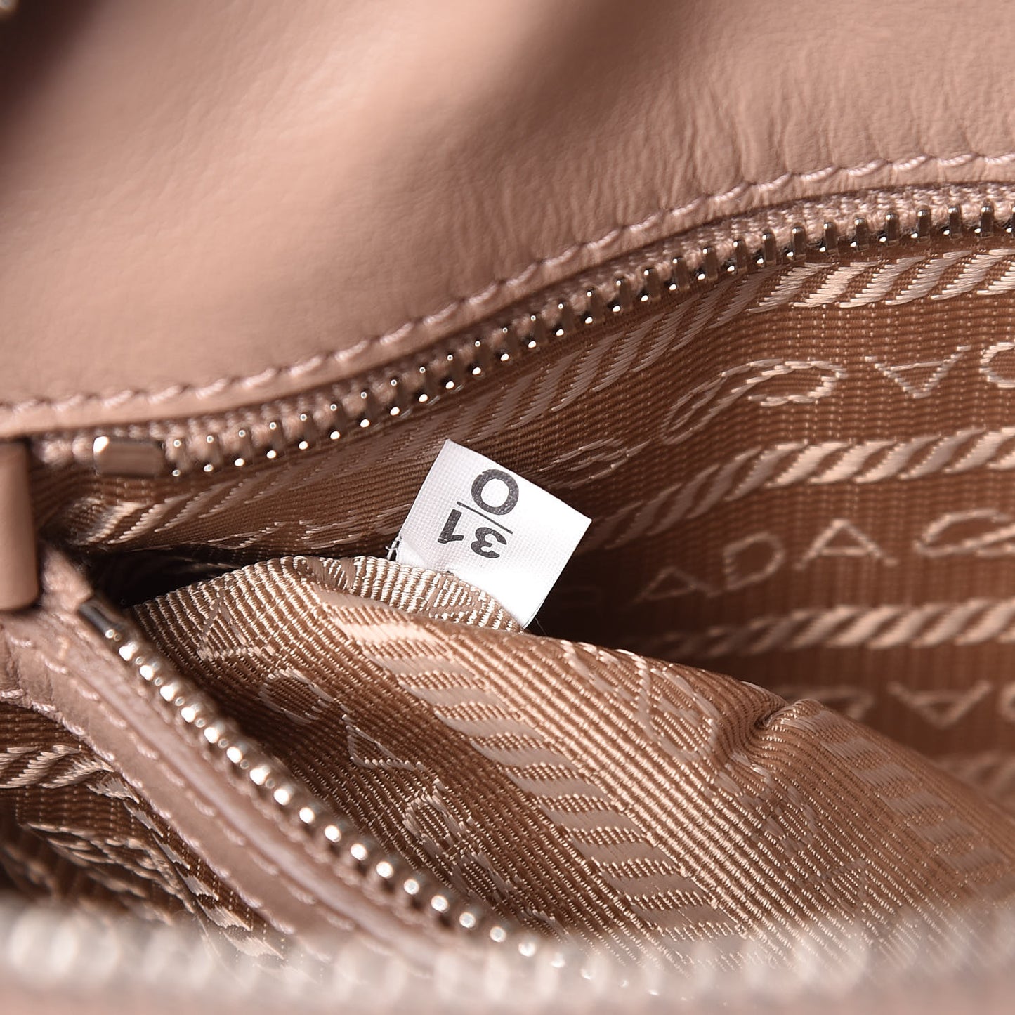 Soft Calfskin Diagramme Crossbody Bag Cipria