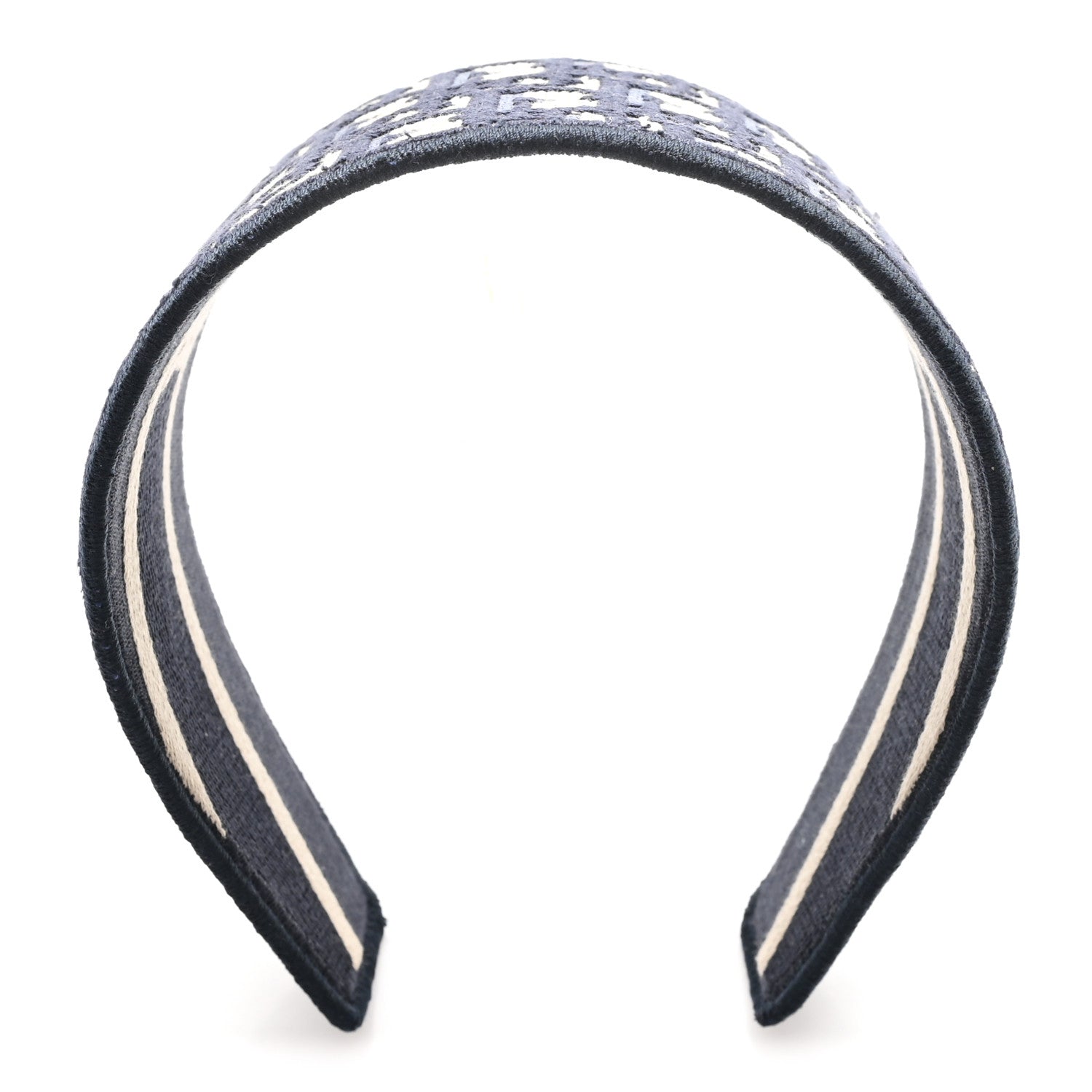 Christian Dior Oblique Headband Blue 1792621 – FASHIONPHILE