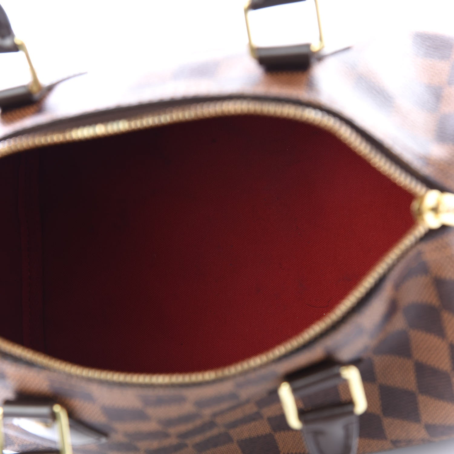 Louis Vuitton Damier Ebene Speedy Bandouliere 25 4 of 10