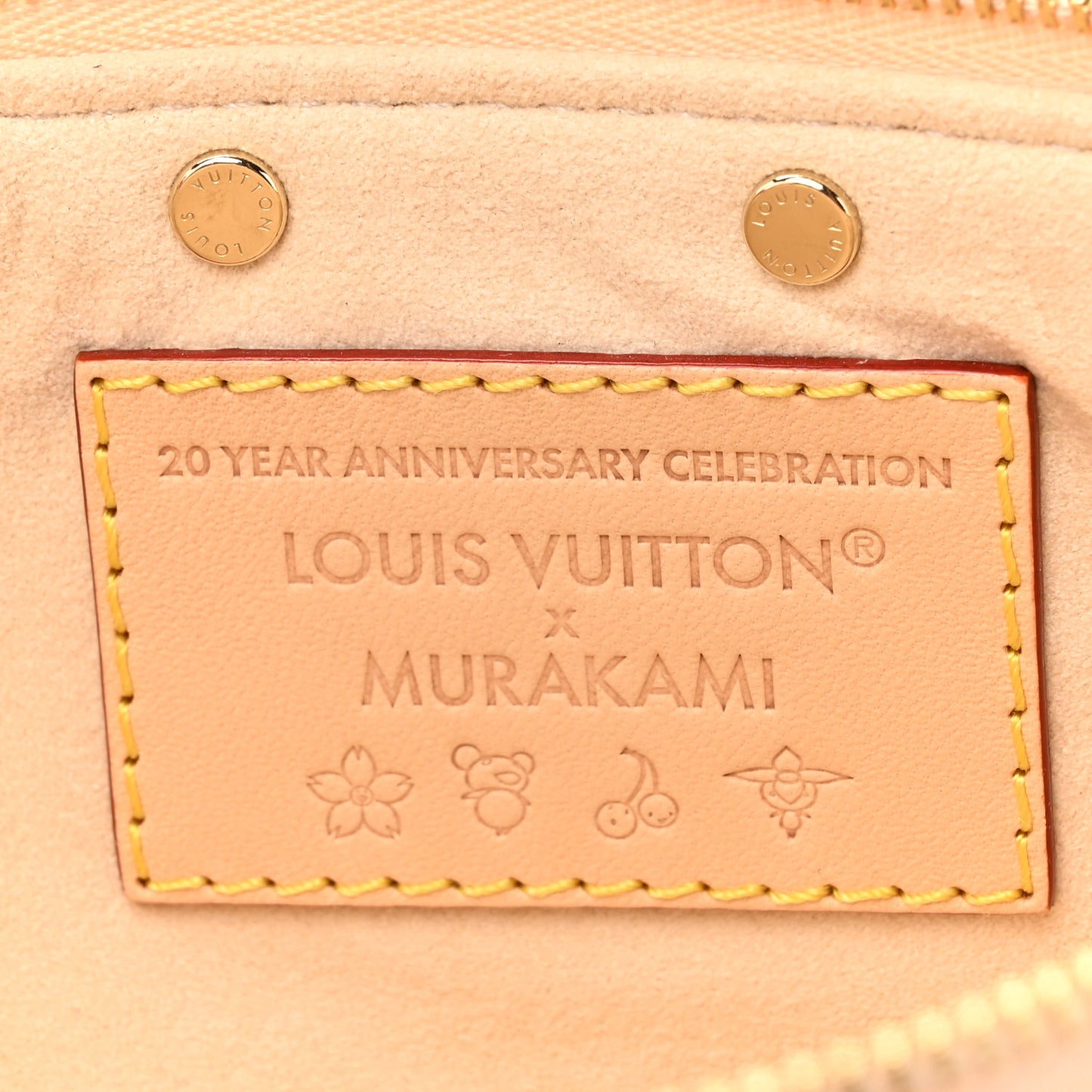 LV X TM Monogram Multicolor Pochette Accessories White