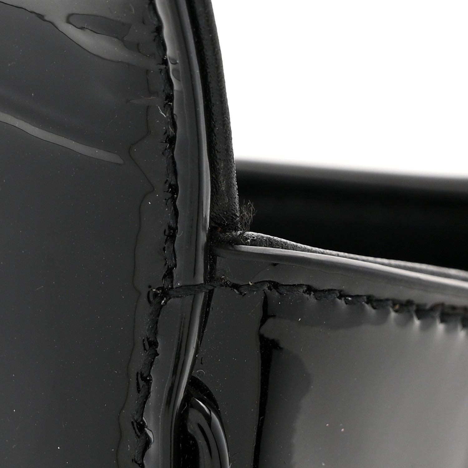 Saint Laurent Patent Le 5 A 7 Hobo Black 11 of 15