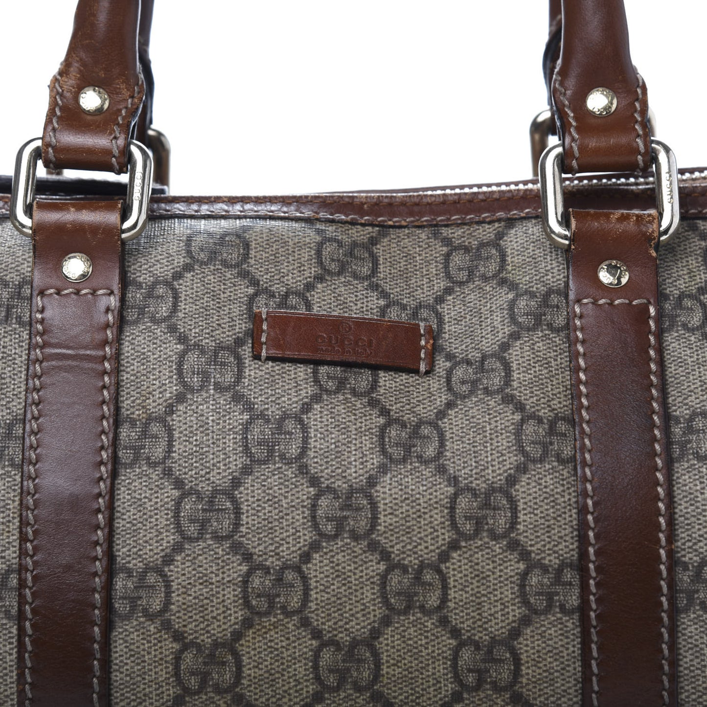 GG Plus Monogram Small Joy Boston Brown