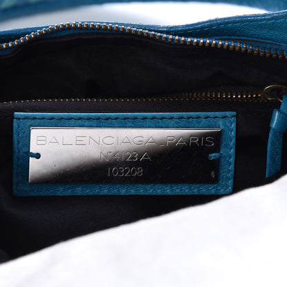 Balenciaga Chevre Classic Hardware First Turquoise 6 of 11