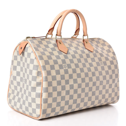 Louis Vuitton Damier Azur Speedy 35 3 of 15