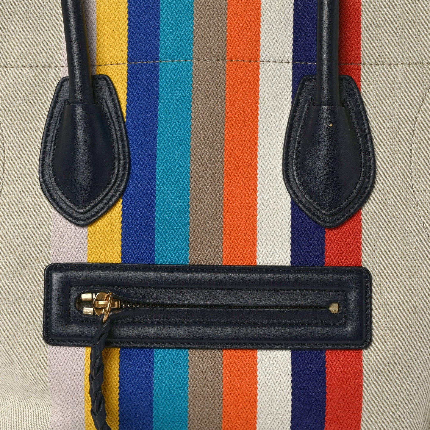 Cotton Canvas Medium Phantom Luggage Multicolor
