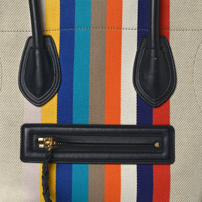 Celine Cotton Canvas Medium Phantom Luggage Multicolor 7 of 14