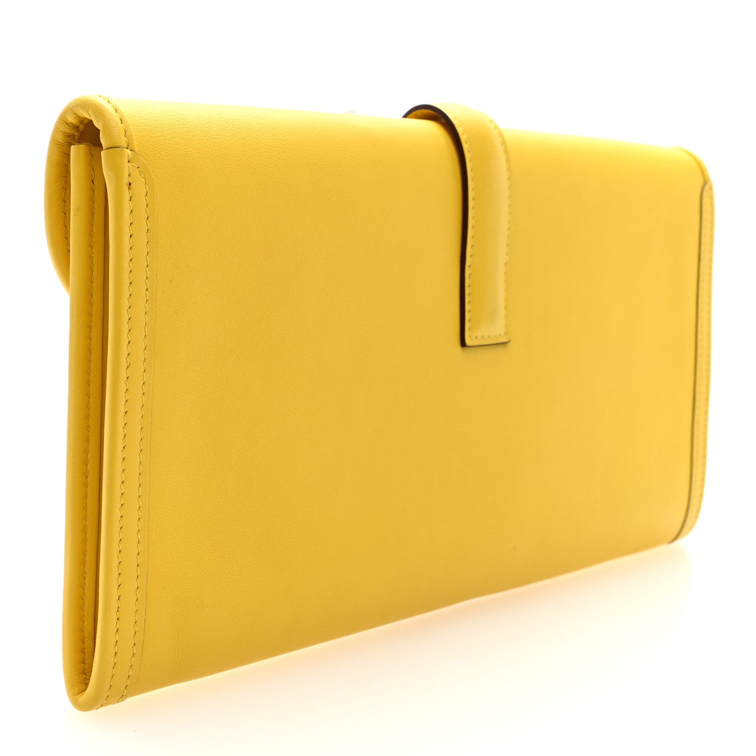 Hermes Swift Jige Elan 29 Clutch Jaune De Naples 3 of 7