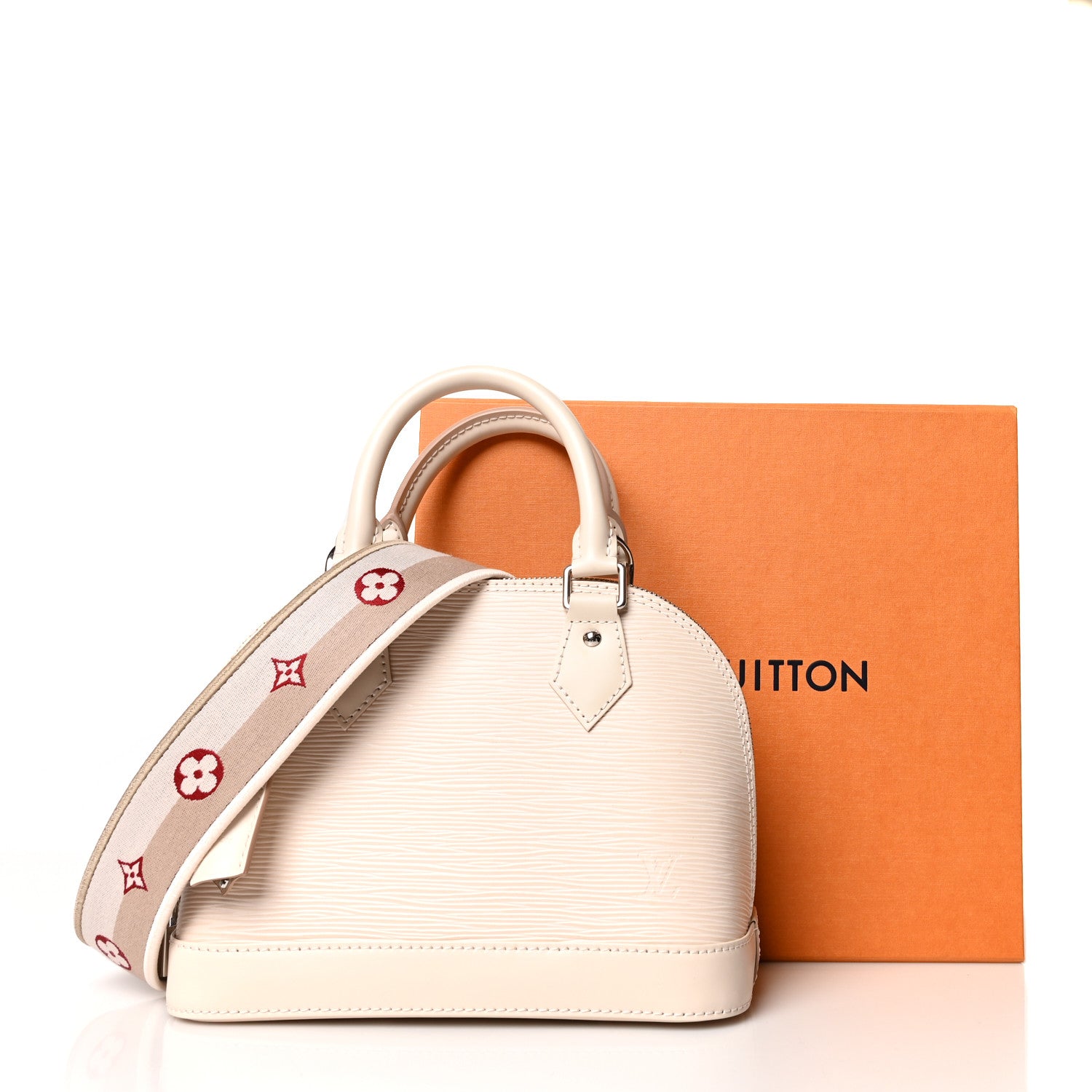 Louis Vuitton Epi Jacquard Alma BB Quartz 10 of 10