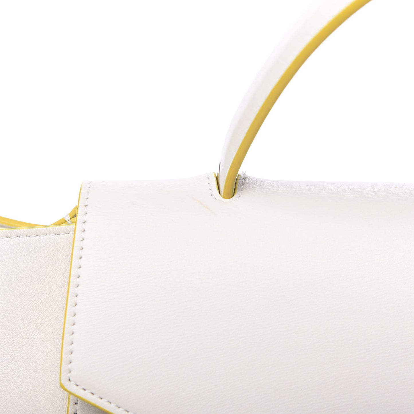 Smooth Calfskin Small Belt Bag White