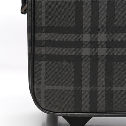 Burberry Smoked Check Carry-On Suitcase Black 13 of 14