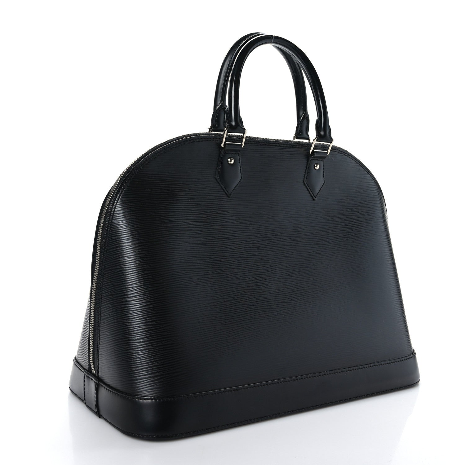 Louis Vuitton Epi Alma MM Black 3 of 10
