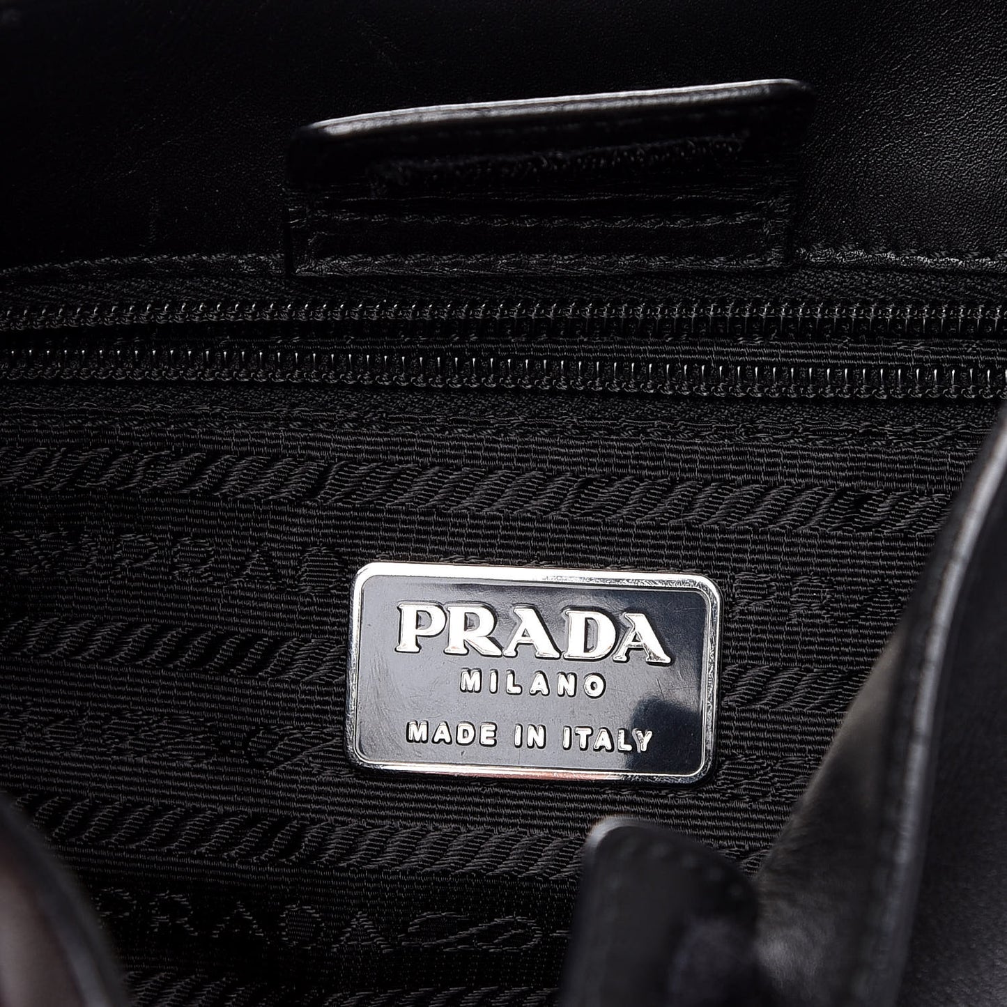 Calfskin Shoulder Bag Black