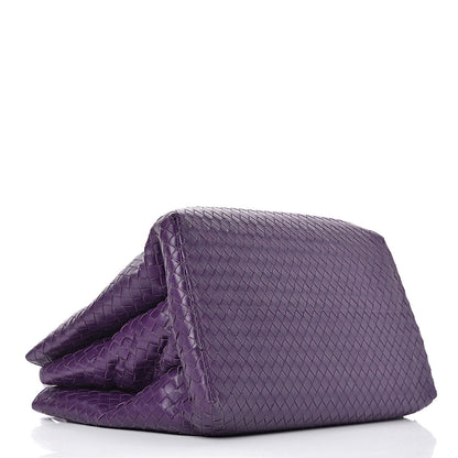 Bottega Veneta Nappa Intrecciato Medium Roma Tote Plum 4 of 13