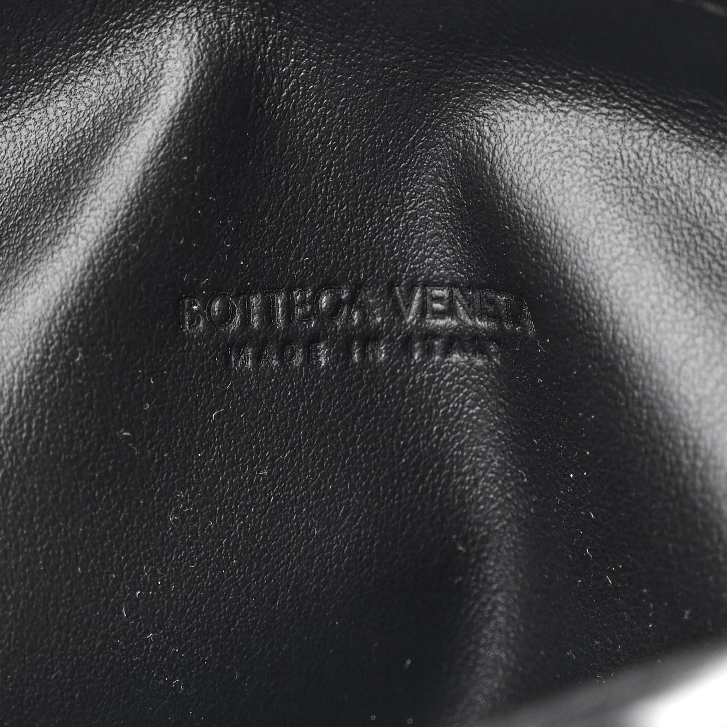 Calfskin Nappa Intrecciato Mini Wallace Black