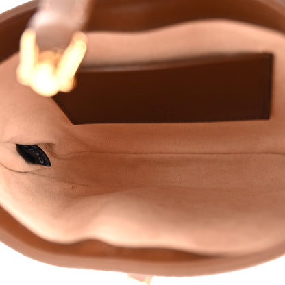 Gucci GG Supreme Monogram Azalea Calfskin Web Mini Jackie 1961 Hobo Beige Ebony Brown Sugar 5 of 10