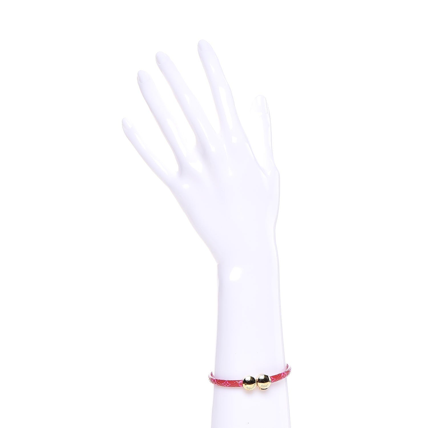 Louis Vuitton Monogram Mini Historic Bracelet 17 Fuchsia 2 of 5
