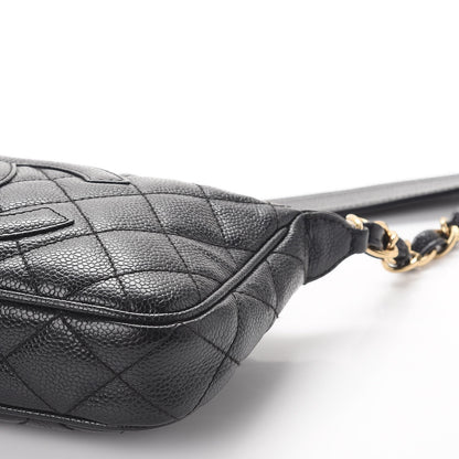 Chanel Caviar Quilted Shoulder Bag Black 11 of 11