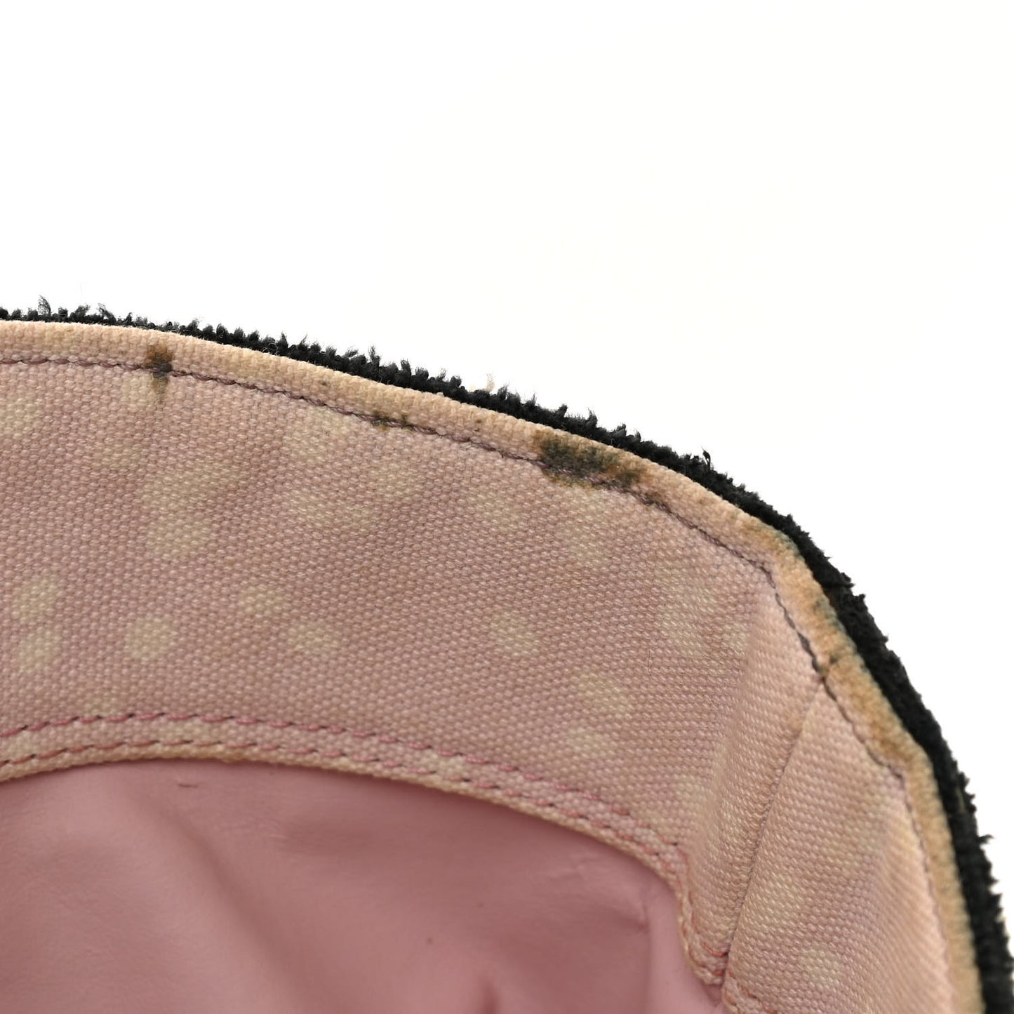 Terry Cotton Canvas Printed Large CC Tote Pale Pink