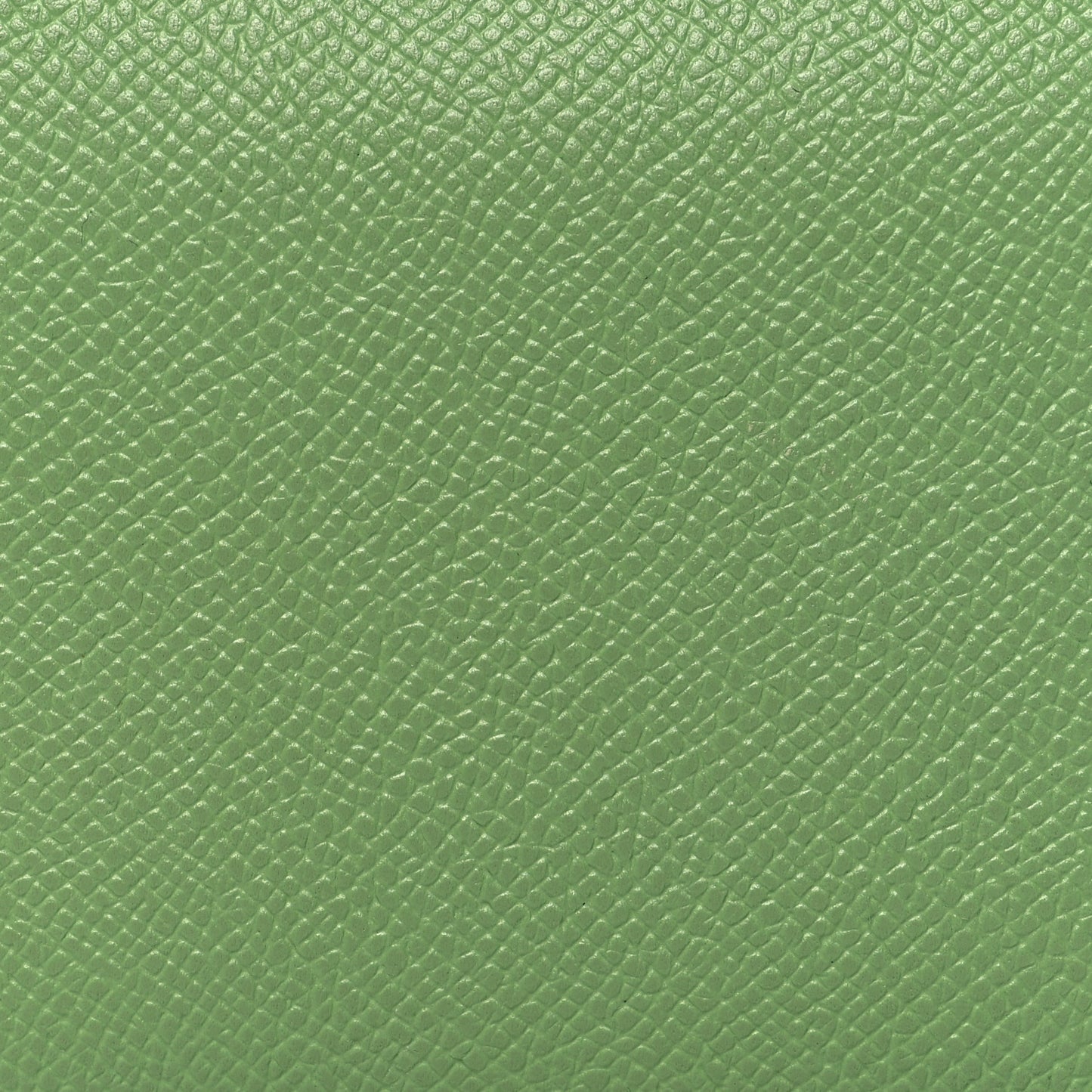 Epsom Silk'In Compact Wallet Vert Criquet