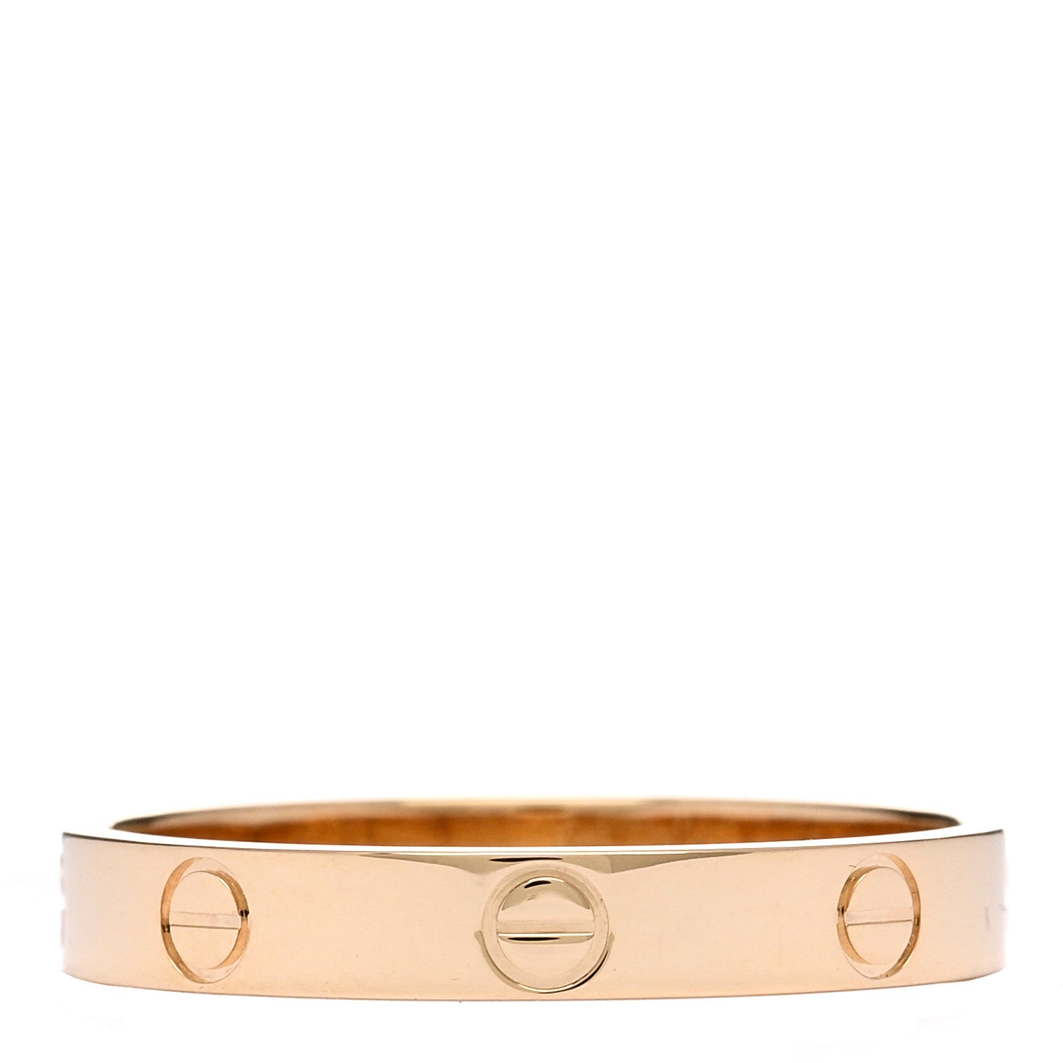 Cartier 18K Yellow Gold 3.5mm LOVE Wedding Band Ring 63 10.5 3 of 4