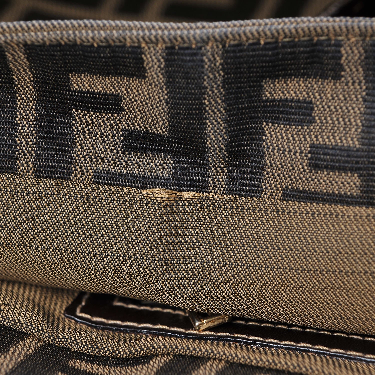 Fendi Zucca Tote Tobacco 8 of 8