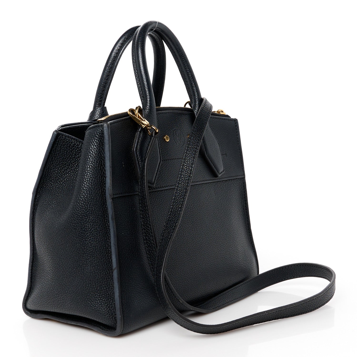 Louis Vuitton Taurillon City Steamer PM Black 3 of 12