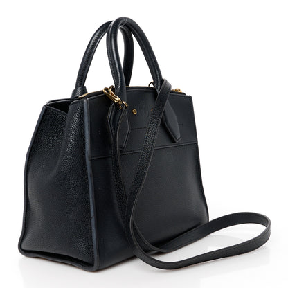 Louis Vuitton Taurillon City Steamer PM Black 3 of 12