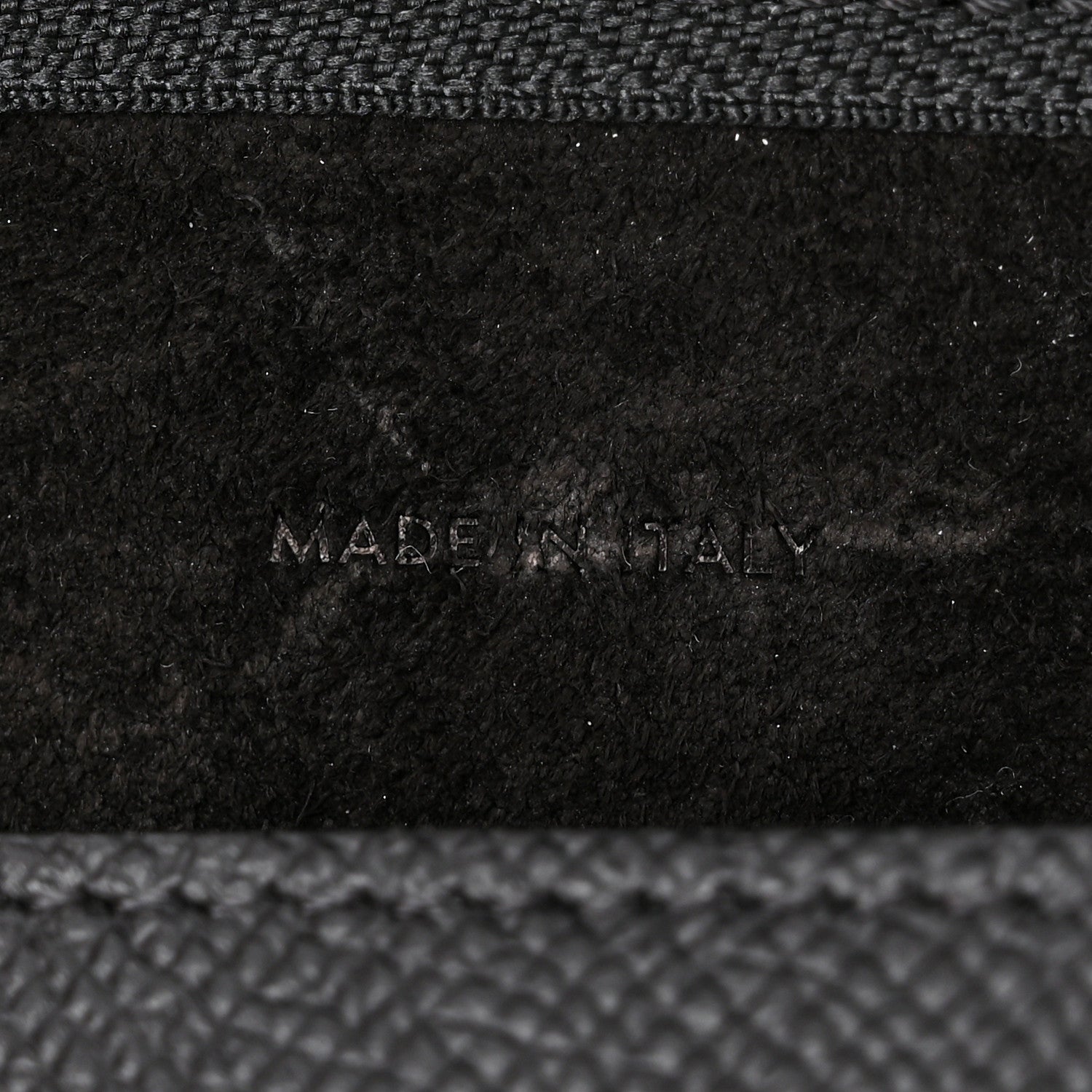 Celine Grained Calfskin Nano Belt Bag Black 7 of 10
