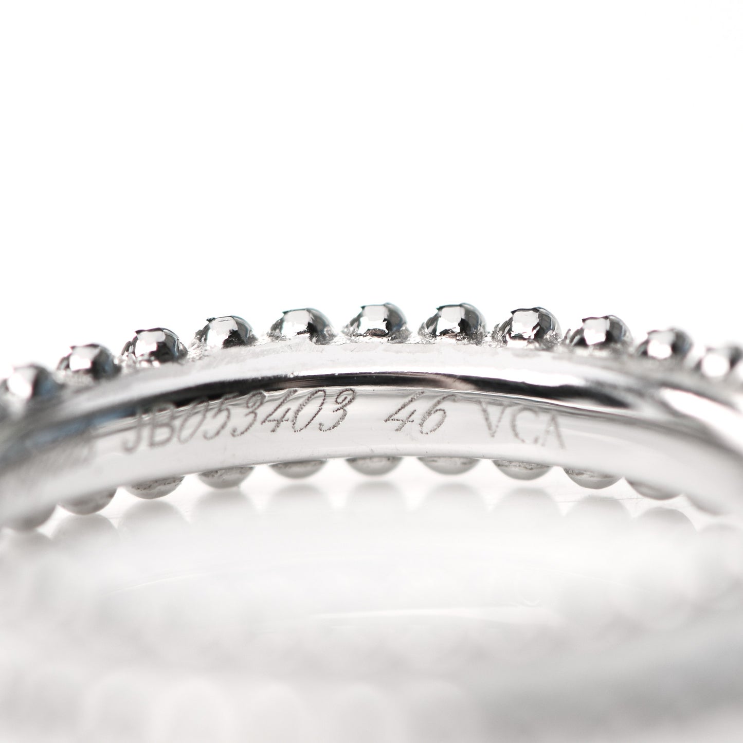 Platinum Estelle Wedding Band Ring 46 3.5
