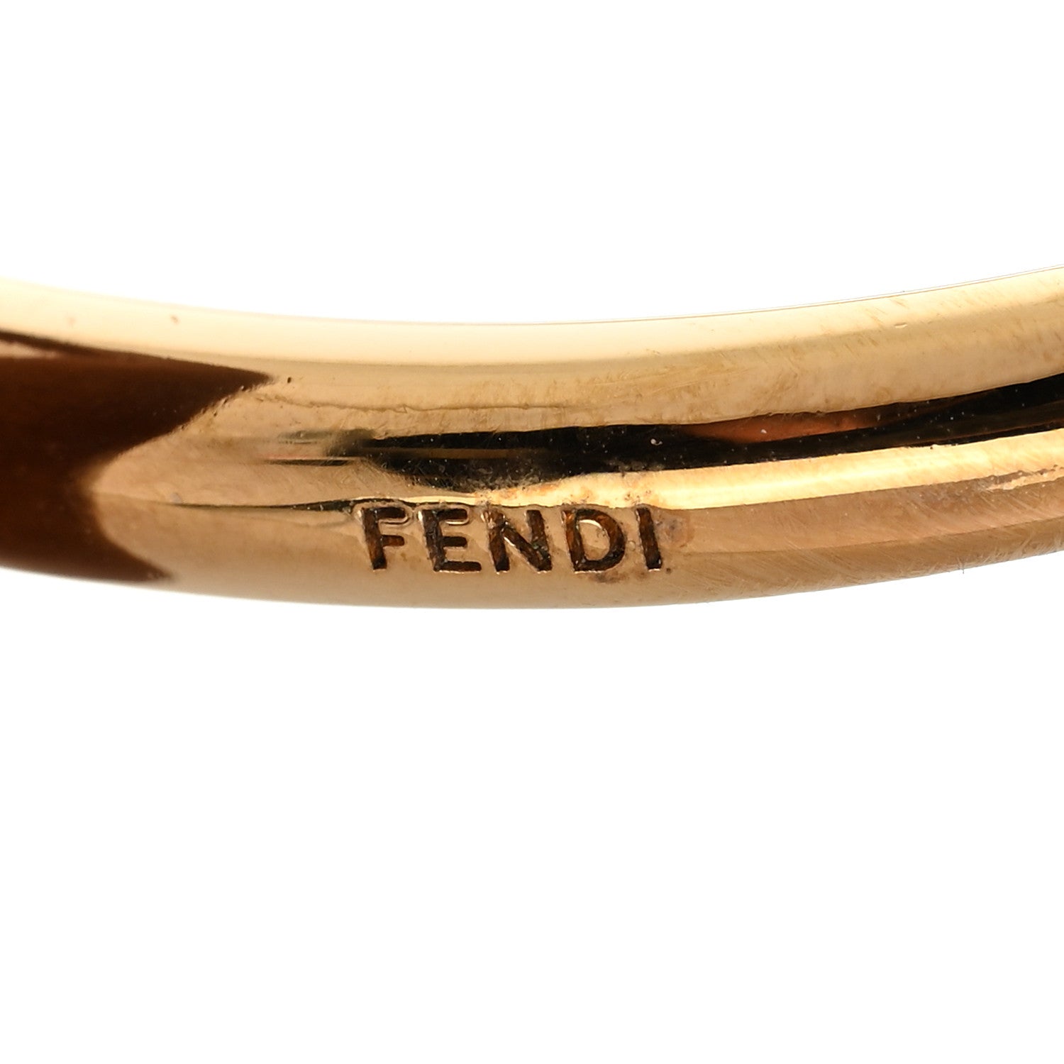 Fendi Nappa Metal F is Fendi Bracelet Oro Corteccia 4 of 6
