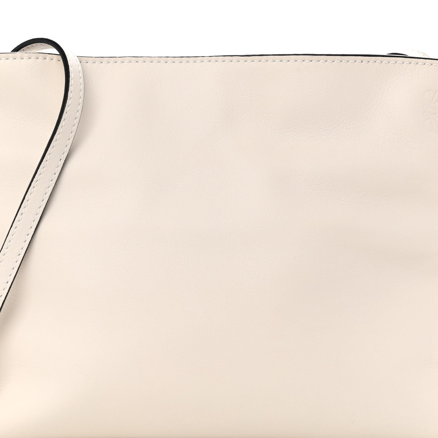 Loewe Calfskin Mini Flamenco Knot Clutch Angora 7 of 9