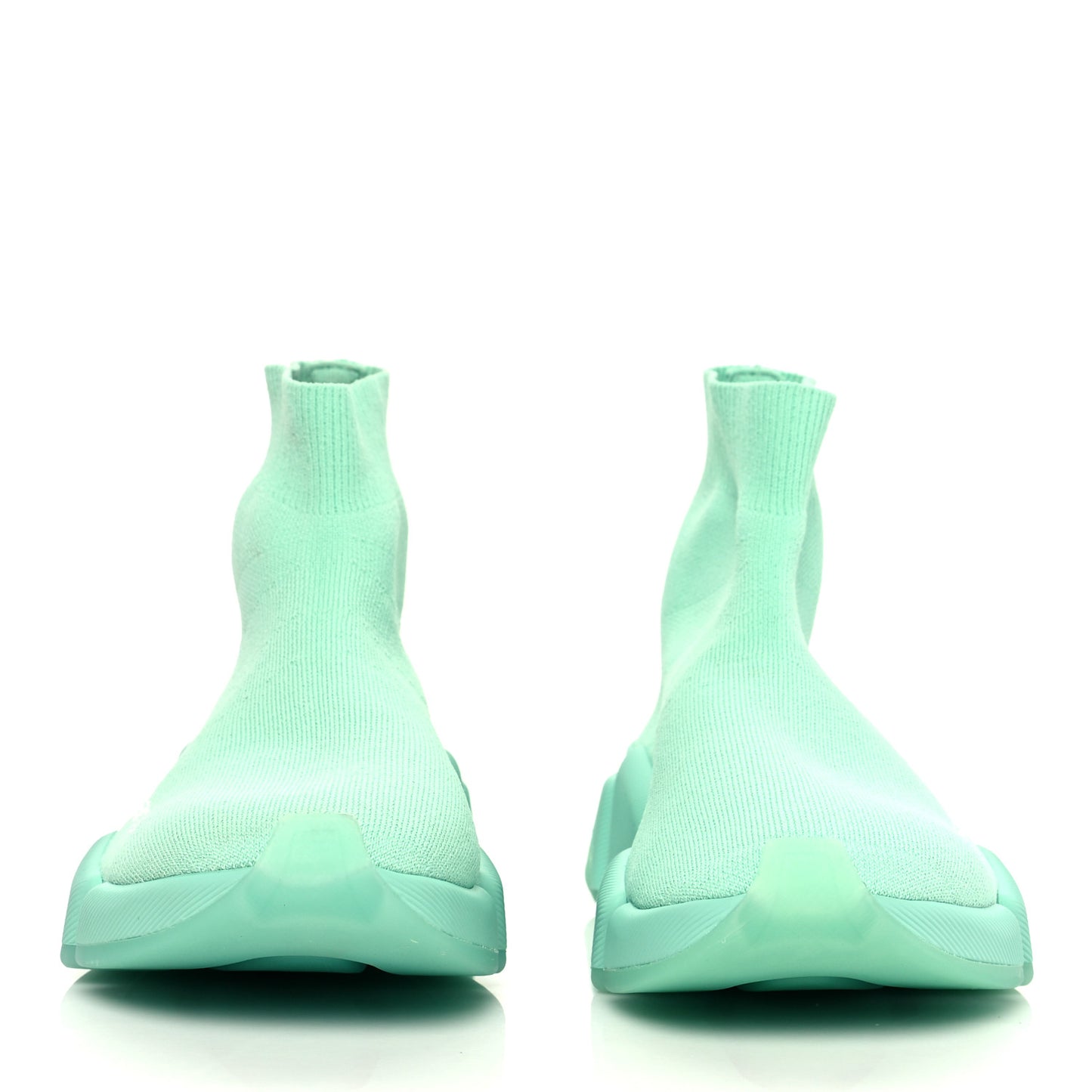 Technical 3D Recycled Knit Womens Speed 2.0 Transparent Sole Sneakers 35 Mint
