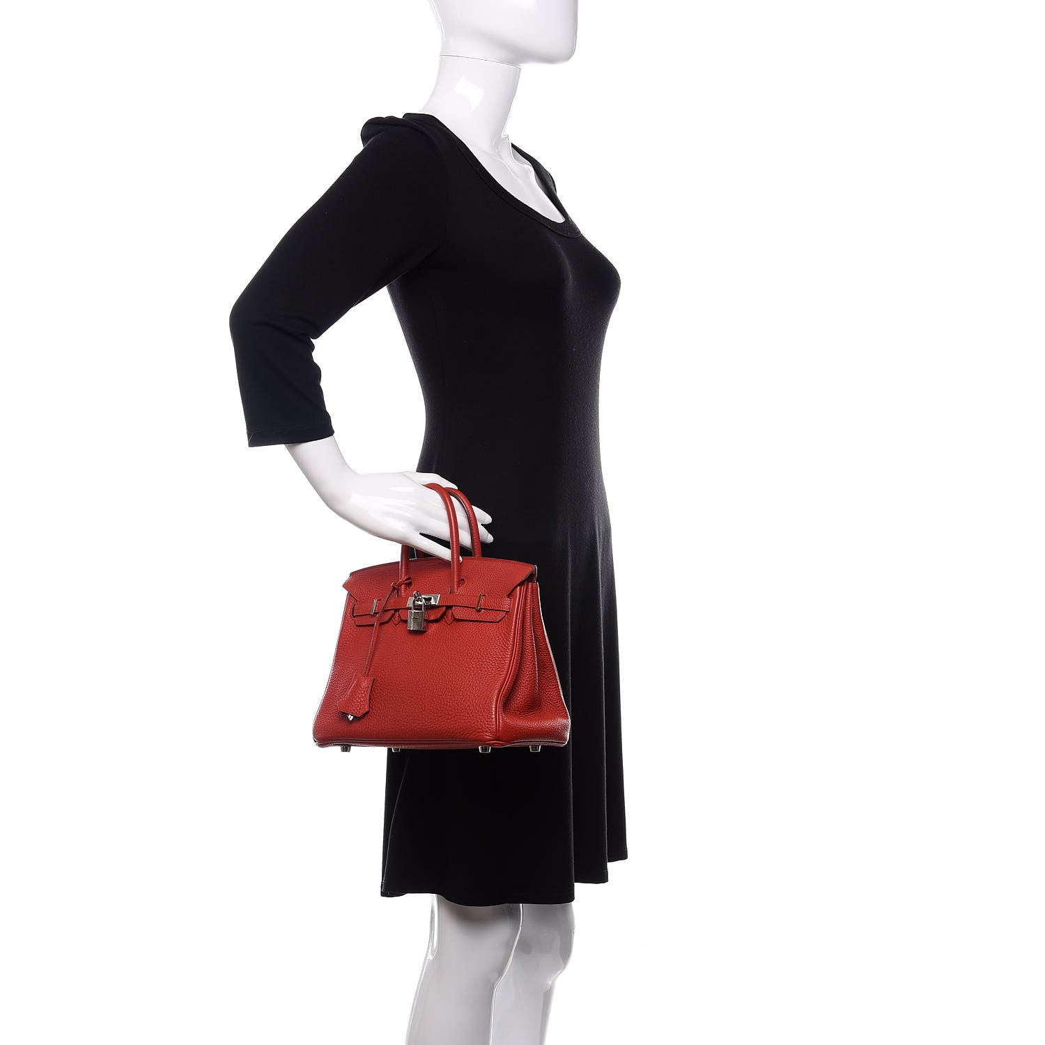 Hermes Togo Birkin 25 Rouge Garance 2 of 37