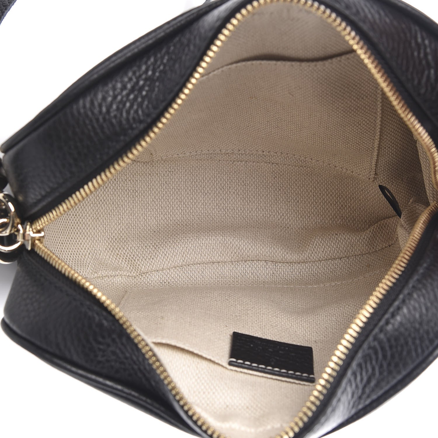Gucci Pebbled Calfskin Small Soho Disco Bag Black 5 of 10