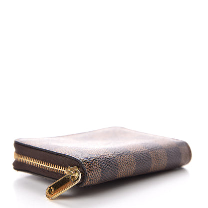 Louis Vuitton Damier Ebene Zippy Coin Purse 4 of 9