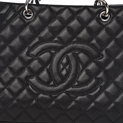 Chanel Caviar Quilted Grand Shopping Tote GST Black 11 of 11