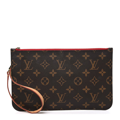 Louis Vuitton Monogram Neverfull MM GM Pochette Cherry 1 of 6