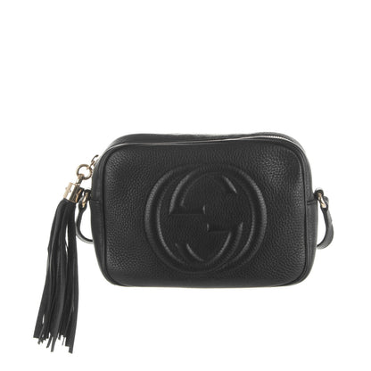 Gucci Pebbled Calfskin Small Soho Disco Bag Black 1 of 7
