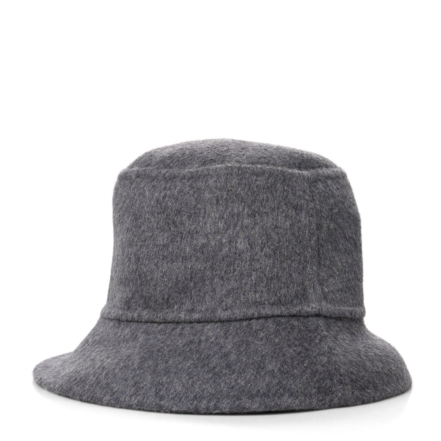 Christian Dior Wool Oblique Jacquard Bucket Hat 57 Grey 1 of 7